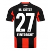 Camiseta Eintracht Frankfurt Mario Gotze #27 Primera Equipación Replica 2025-26 mangas cortas Camiseta Eintracht Frankfurt Mario Gotze #27 Primera Equipación Replica 2025-26 mangas cortas